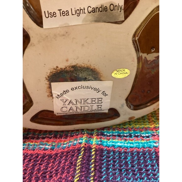 Yankee Candle Snowman &Kids Tea Light Candle Holder by Ronnie Walter Vintage - Picture 8 of 10